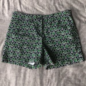 Crown & Ivy Elephant Pattern Shorts